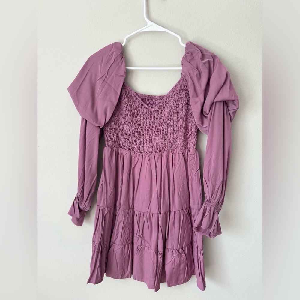 Amazon purple dress never worn size small